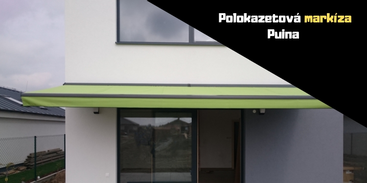 polokazetová markíza puina